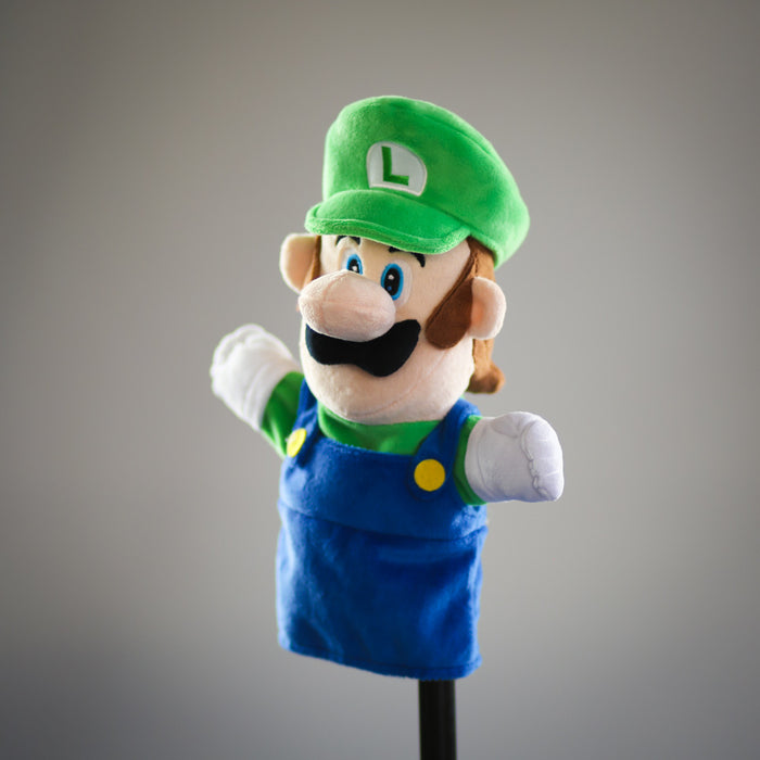Super Mario Bros: official Luigi puppet