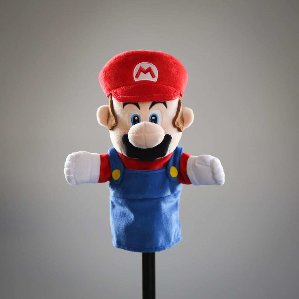 Super Mario Bros: official Mario puppet (frontal view)