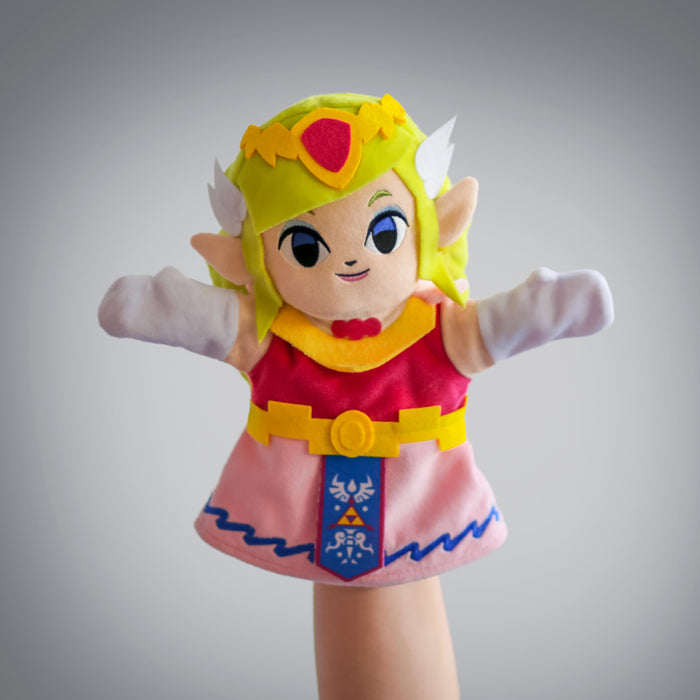 The Legend of Zelda: Princess Zelda puppet (frontal view)