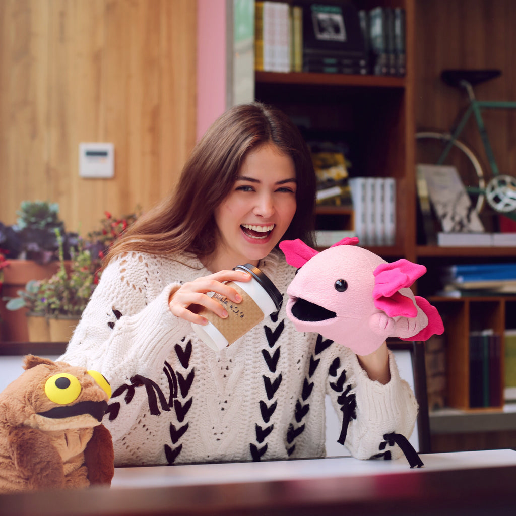 Axolotl Puppet