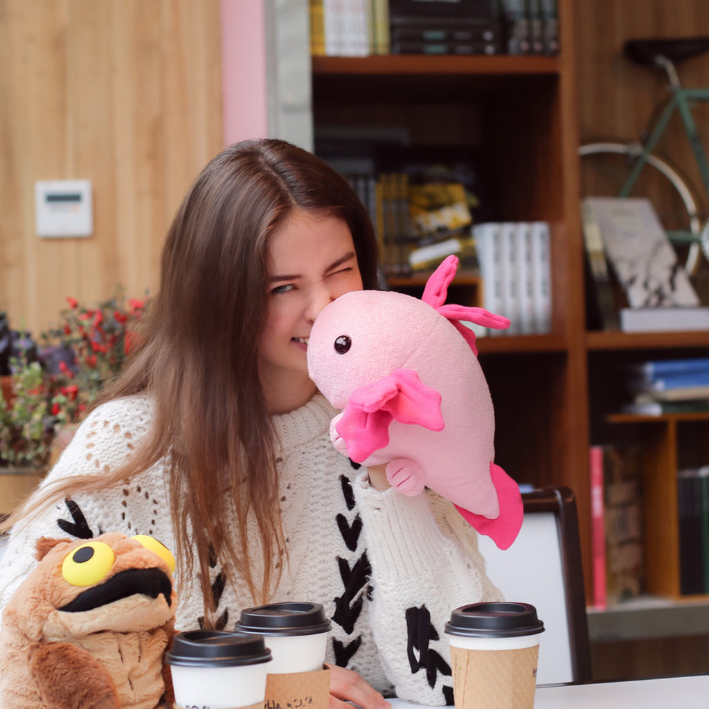 Axolotl Puppet