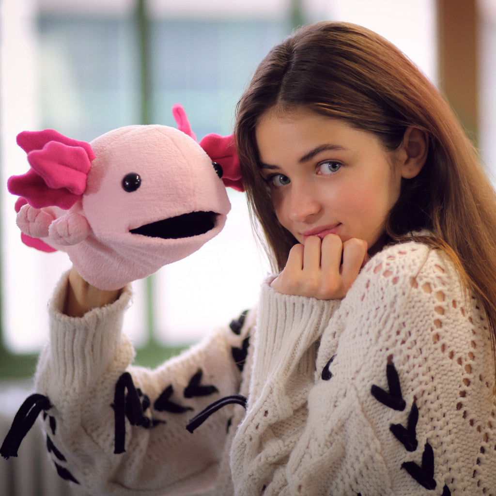 Axolotl Puppet
