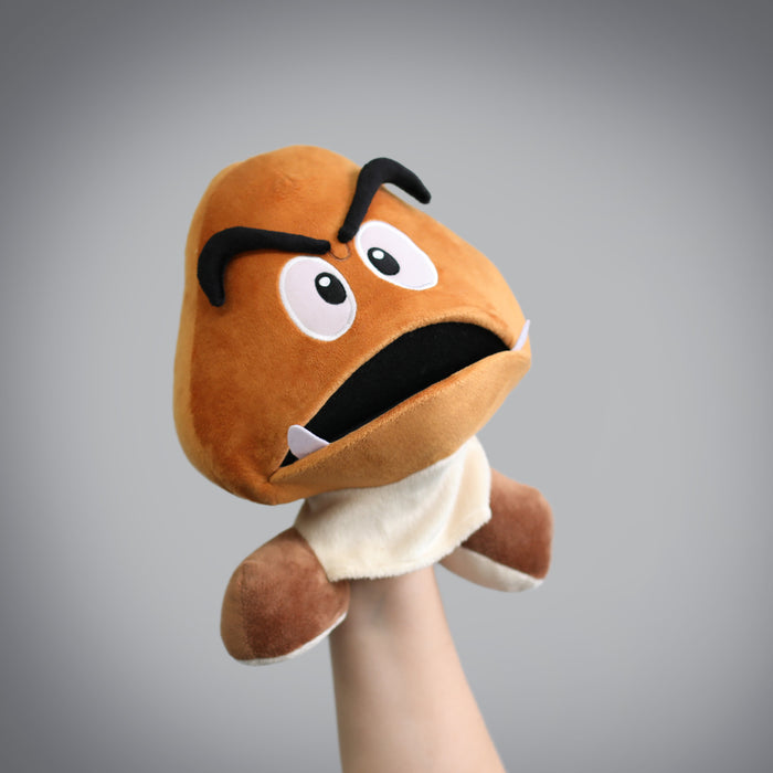 Super Mario Bros: Official Goomba puppet (mouth open)