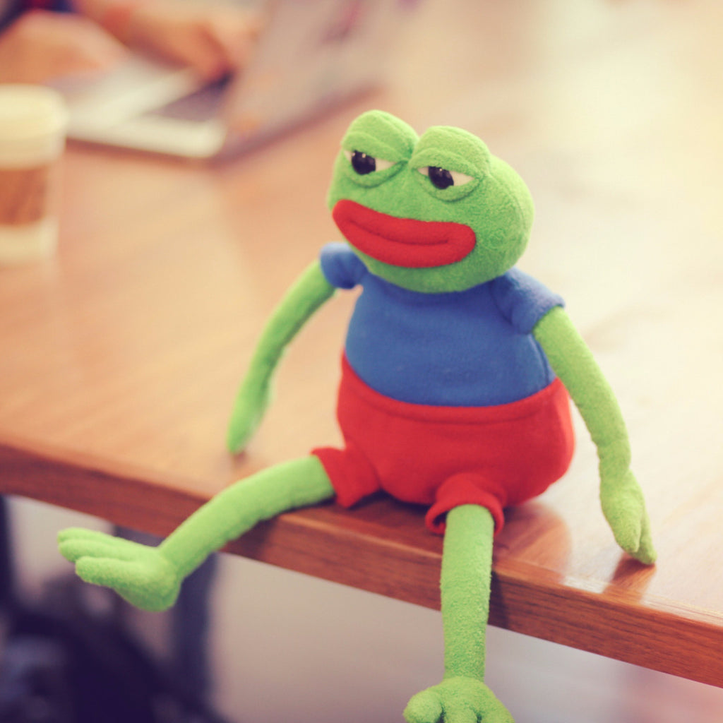 Pepe the frog teddy discount
