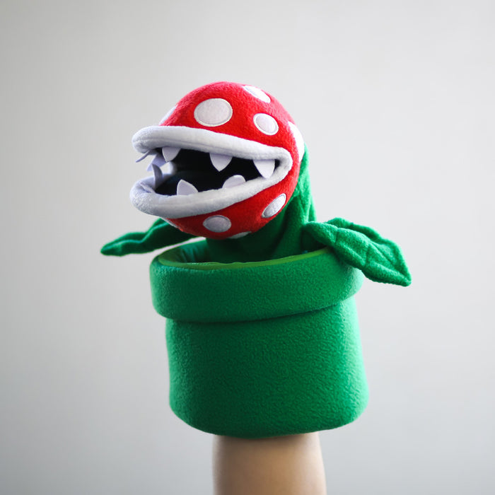 Super Mario Bros: official Piranha Plant puppet (standard size)