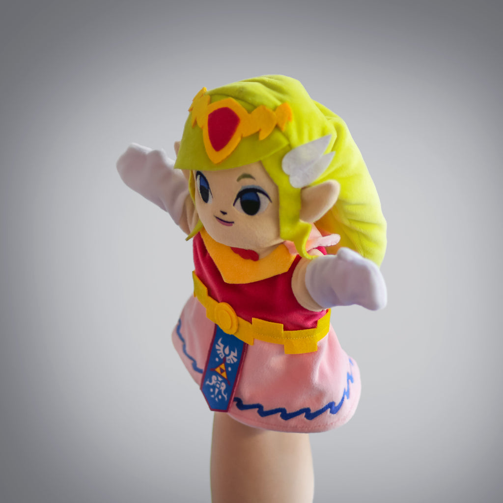 The Legend of Zelda: Princess Zelda puppet (profile view)