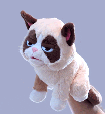 Grumpy Cat™ Puppet – Hashtag Collectibles
